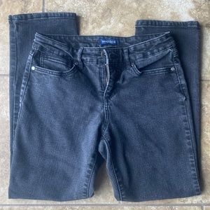 Bandolino Crop Petite Straight Leg Jean